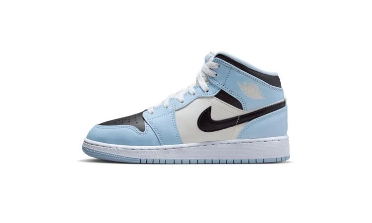 Jordan 1 Mid Ice Blue Sail