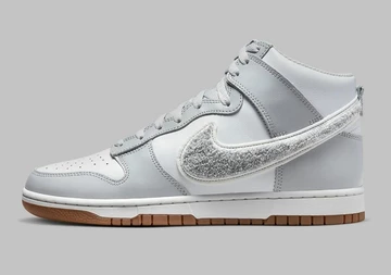Dunk High Chenille Swoosh Photon Dust