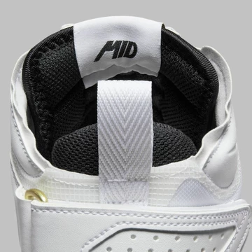 Air Force 1 Mid React White Black