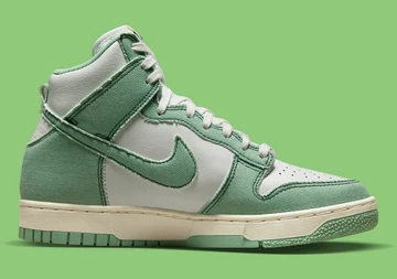 Dunk High Green Denim