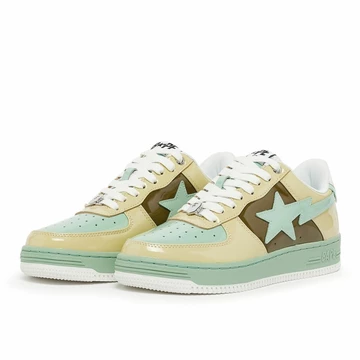 Bape Sta Low Black Yellow Mint