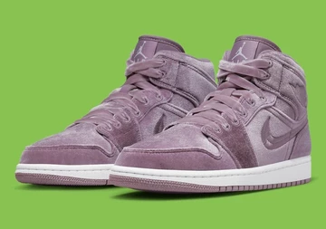 Jordan 1 Mid Purple Velvet