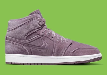 Jordan 1 Mid Purple Velvet
