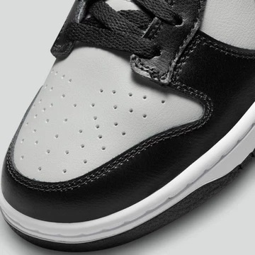 Dunk Low Chenille Swoosh Black Grey