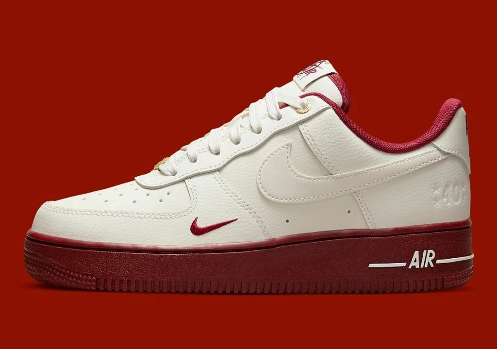 Air Force 1 40th Anniversary Team Red DQ7664 100 Dead Stock