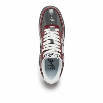 Bape Sta Low Grey Red