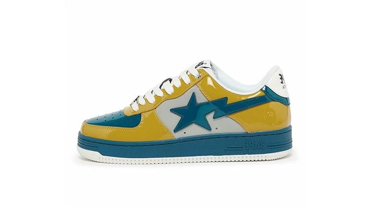 Bape Sta Low Blue Yellow