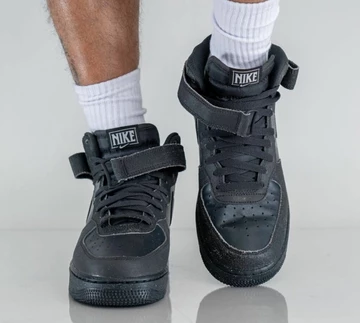 Air Force 1 Mid Off Noir