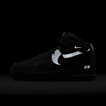 Air Force 1 Mid Off Noir