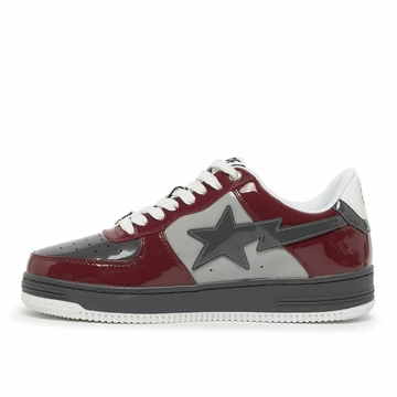 Bape Sta Low Grey Red