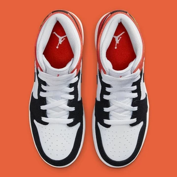 Jordan 1 Mid Starfish Lavender Mist