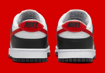 Nike Dunk Low Black University Red