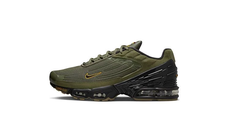 Nike air max plus olive green best sale