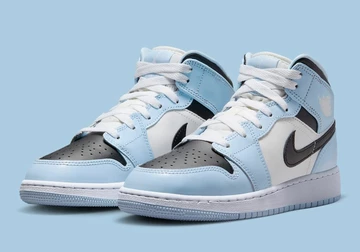 Jordan 1 Mid Ice Blue Sail