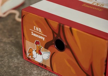 END Saucony Shadow 6000 Fried Chicken