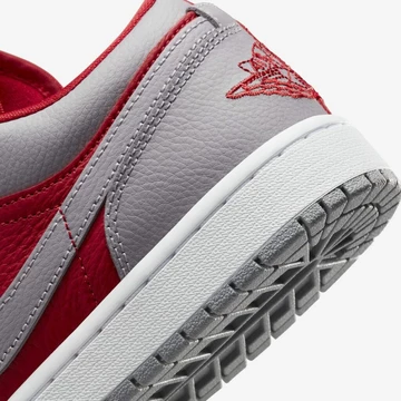 Jordan 1 Low Split Red Cement Grey