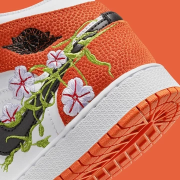 Jordan 1 Mid Starfish Lavender Mist