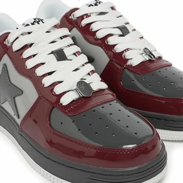 Bape Sta Low Grey Red