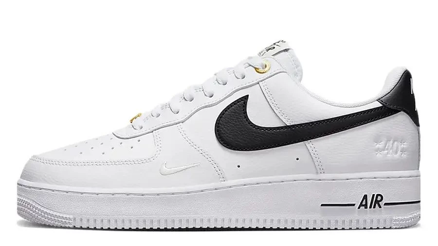 Air Force Low 40th Anniversary White Black Dead Stock