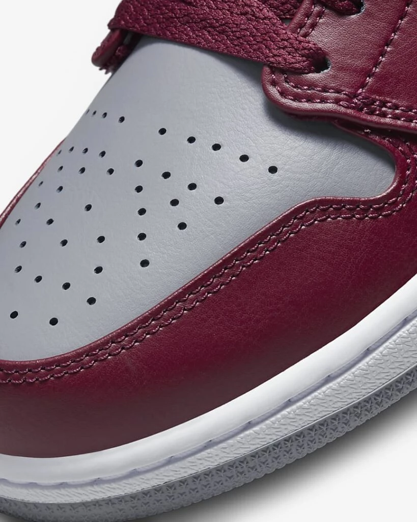 Mid Jordan Air Color Vino Retro High Jordan Rojo Vino Con Negro