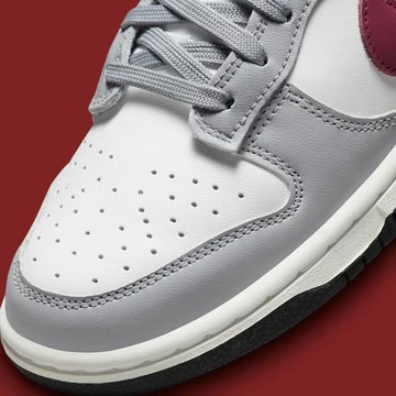 Dunk Low Burgundy Grey White
