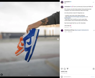 Dunk Low Syracuse & Kentucky Raffle - enter now!