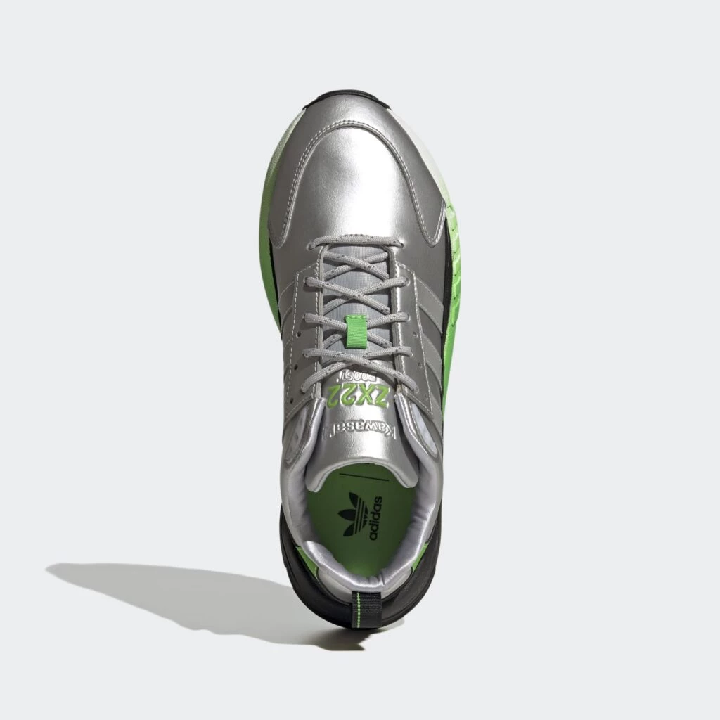 Kawasaki adidas ZX22 Silver Metallic GW2125 | Dead Stock