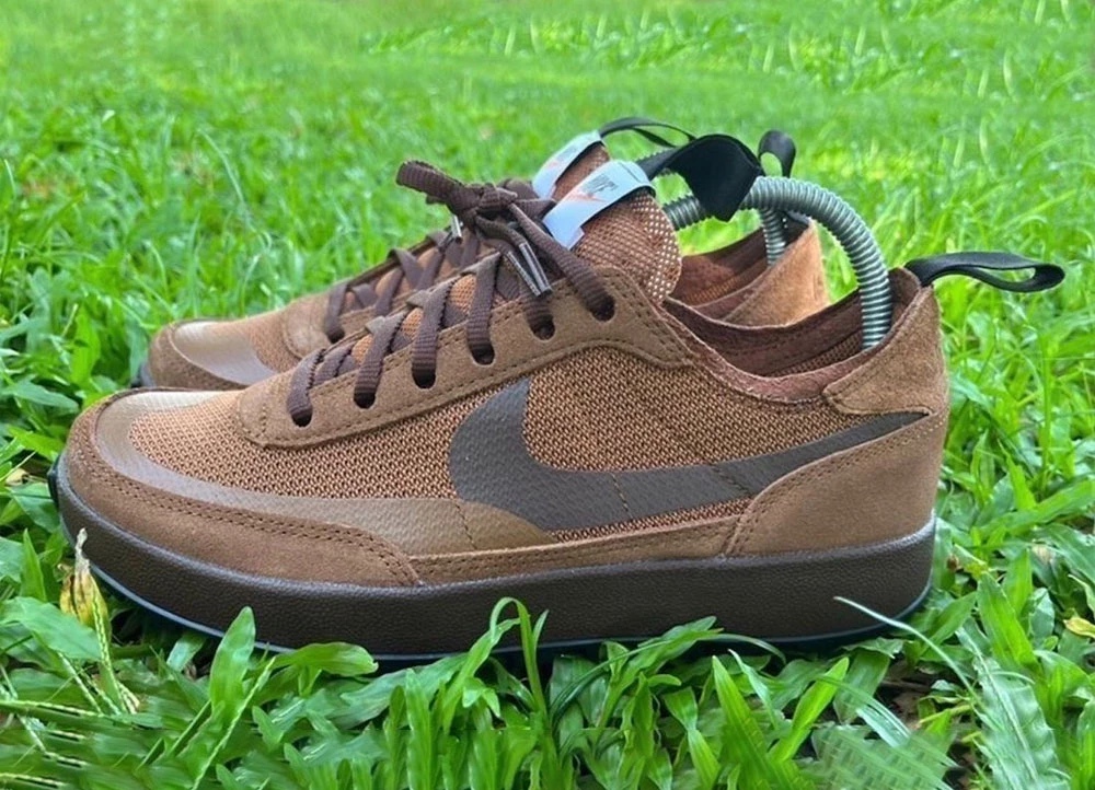 Tom Sachs × NikeCraft brown NikeCraft: General Purpose Shoe (Brown) – Tom Sachs Store