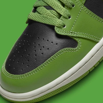 Jordan 1 Mid Poison Green