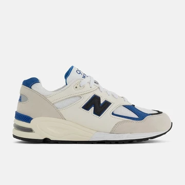 New Balance 990v2 White Blue