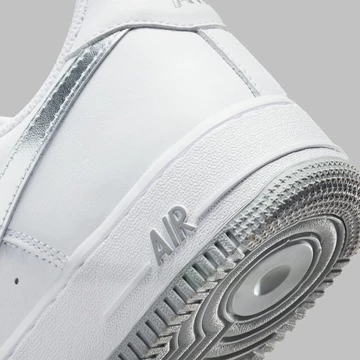 Air Force 1 Silver Swoosh