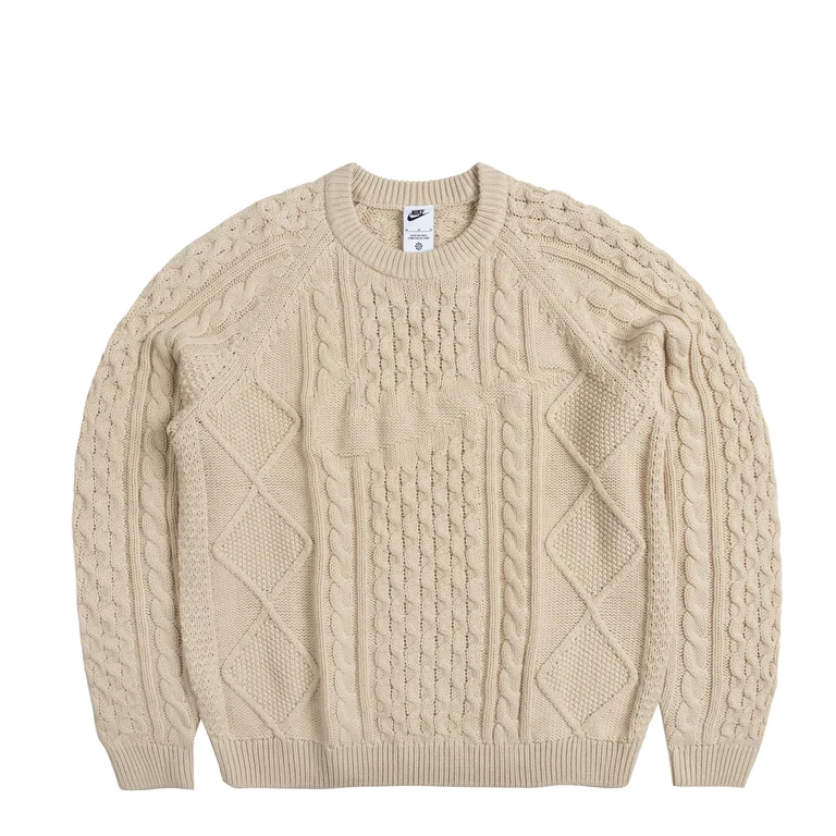 Nike Life Cable Knit Sweater DQ5176 206 | Dead Stock