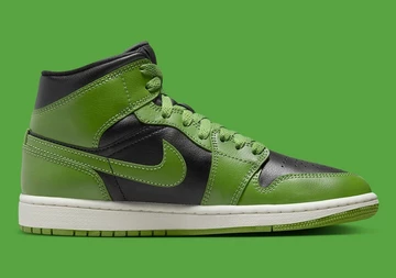 Jordan 1 Mid Poison Green