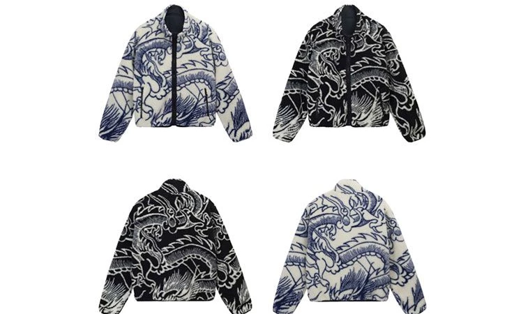 Stussy Dragon Sherpa