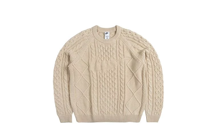 Nike Life Cable Knit Sweater DQ5176 206 Dead Stock