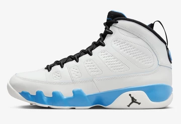 Jordan 9 Powder Blue Außenseite