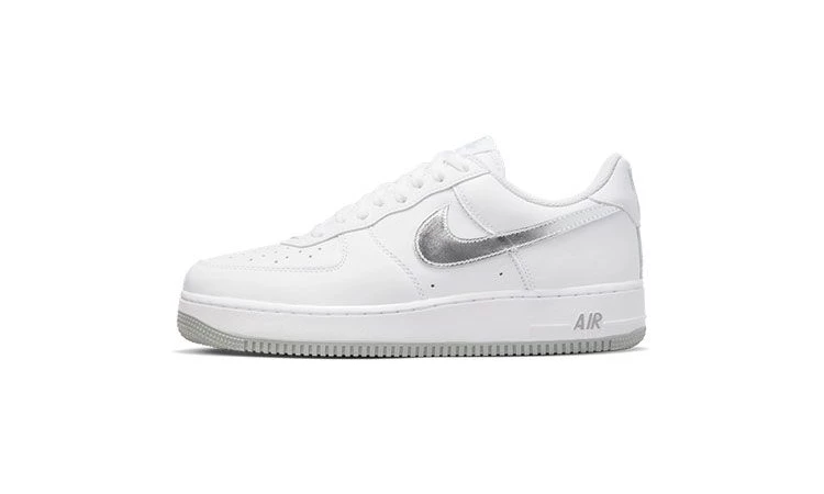 Air Force 1 Silver Swoosh