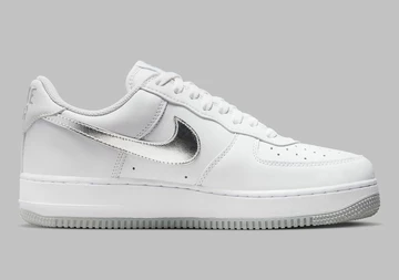 Air Force 1 Silver Swoosh