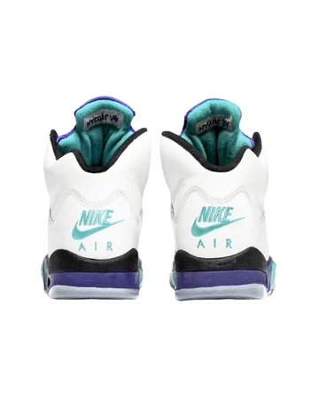 Jordan 5 Grape Paar Fersen