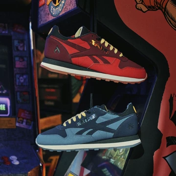 Street Fighter Reebok Classic Leather Crimson Mist