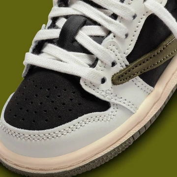 Travis Scott Jordan 1 Low Olive
