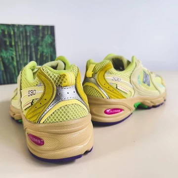 Salehe Bembury x New Balance 530 Prosperity Be The Prize Detail von Hinten