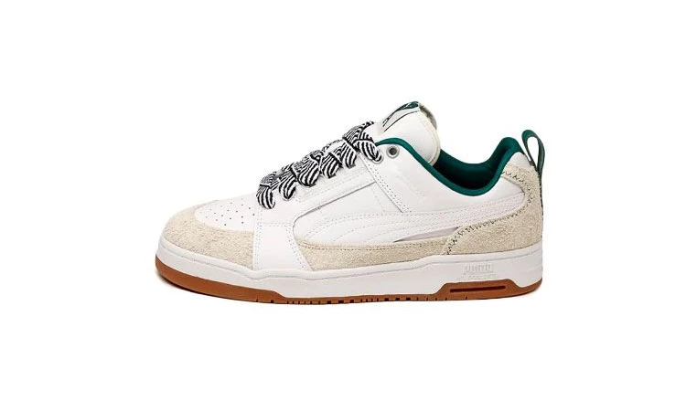 AMI Paris Puma Slipstream Lo White