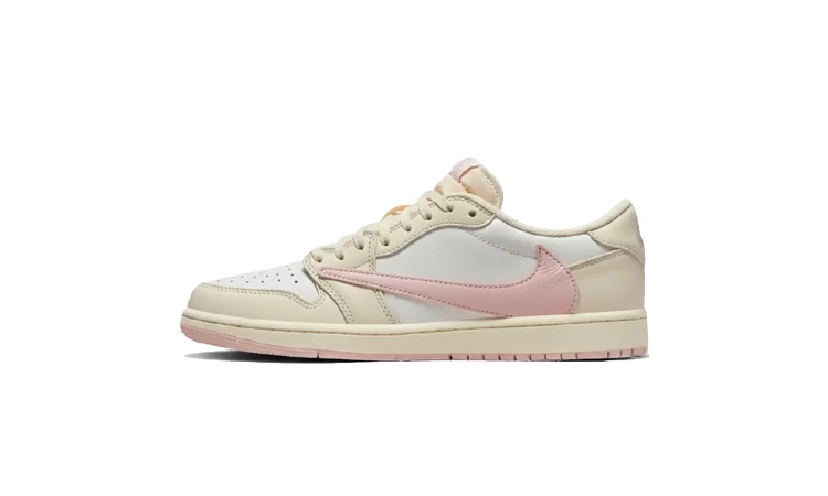 Travis Scott x Nike Air Jordan 1 Low Sail Shy Pink