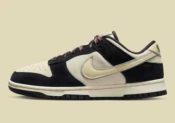 Dunk Low Black Suede