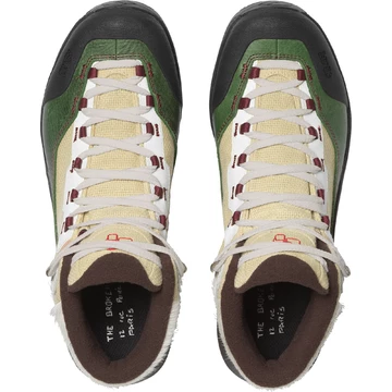 The Broken Arm x Salomon X-Pastoral Green Haze Paar