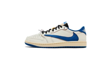 Travis Scott x Fragment x Air Jordan 1 Low Military Blue