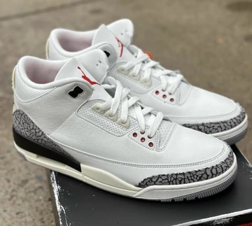 Jordan 3 White Cement Reimagined