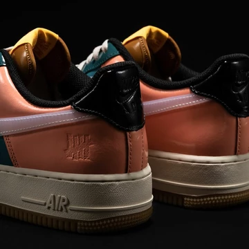 UNDEFEATED Air Force 1 Multi Patent Purple Green
