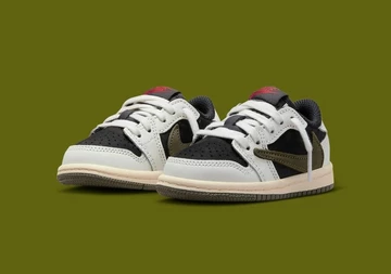 Travis Scott Jordan 1 Low Olive